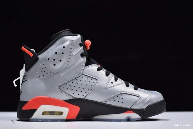 Bmlin Shoes Reflective 3M 6 CI4072-001 JSP Air Jordan Infrared 0701